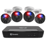 Swann 4K Ultra HD 8-Channel NVR Security System with 4 Professional Cameras