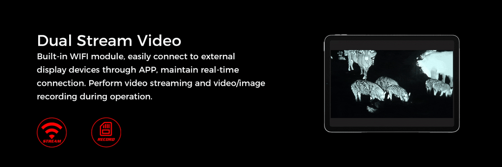 LION 6M High-Definition Thermal Imaging Rifle Scope 640x512 with 50Hz Refresh