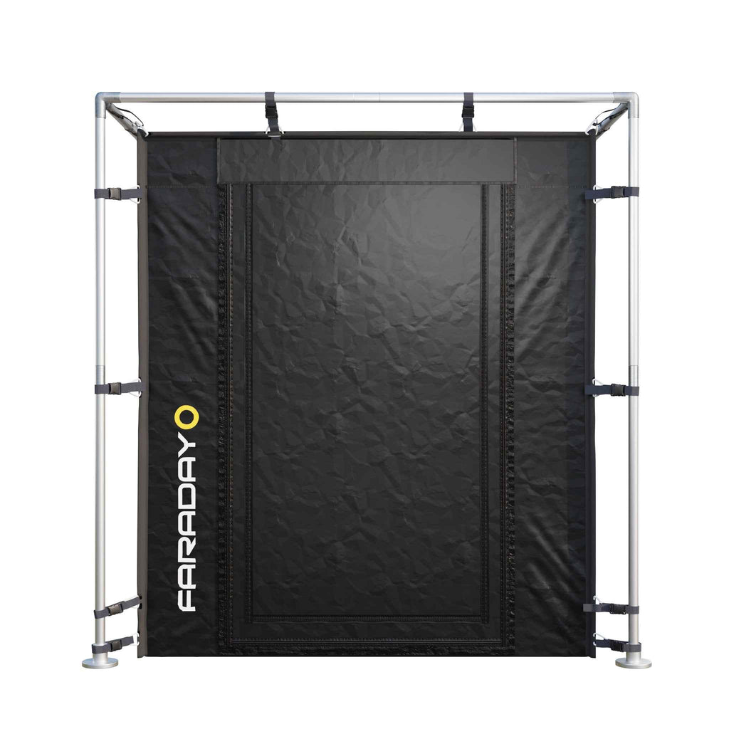 Large LX Black RF/EMI Portable Shielding Enclosure Tent 7x7x6.5 Feet