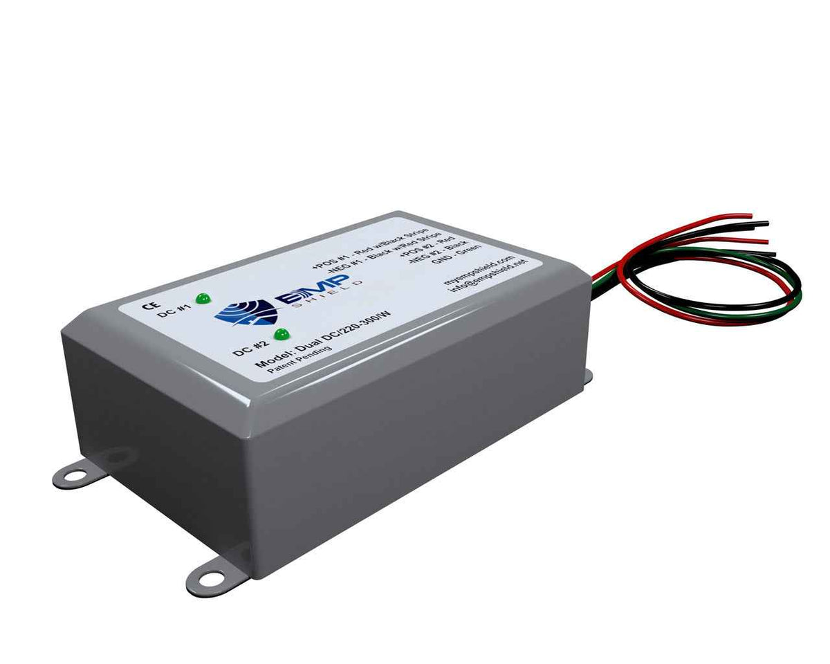 EMP Shield Dual 220-300V DC Solar Wind Protection Military-Tested Surge Protector