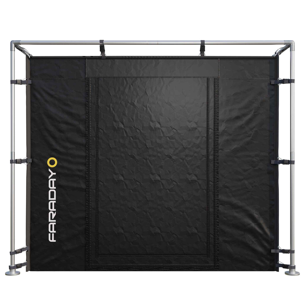 X-Large LX Black Faraday RF/EMI Shielding Enclosure Room (9x9x6.5ft)