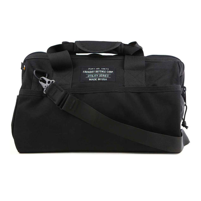Durable CORDURA® Wide-Mouth Utility Faraday Bag - Signal Blocking Medium