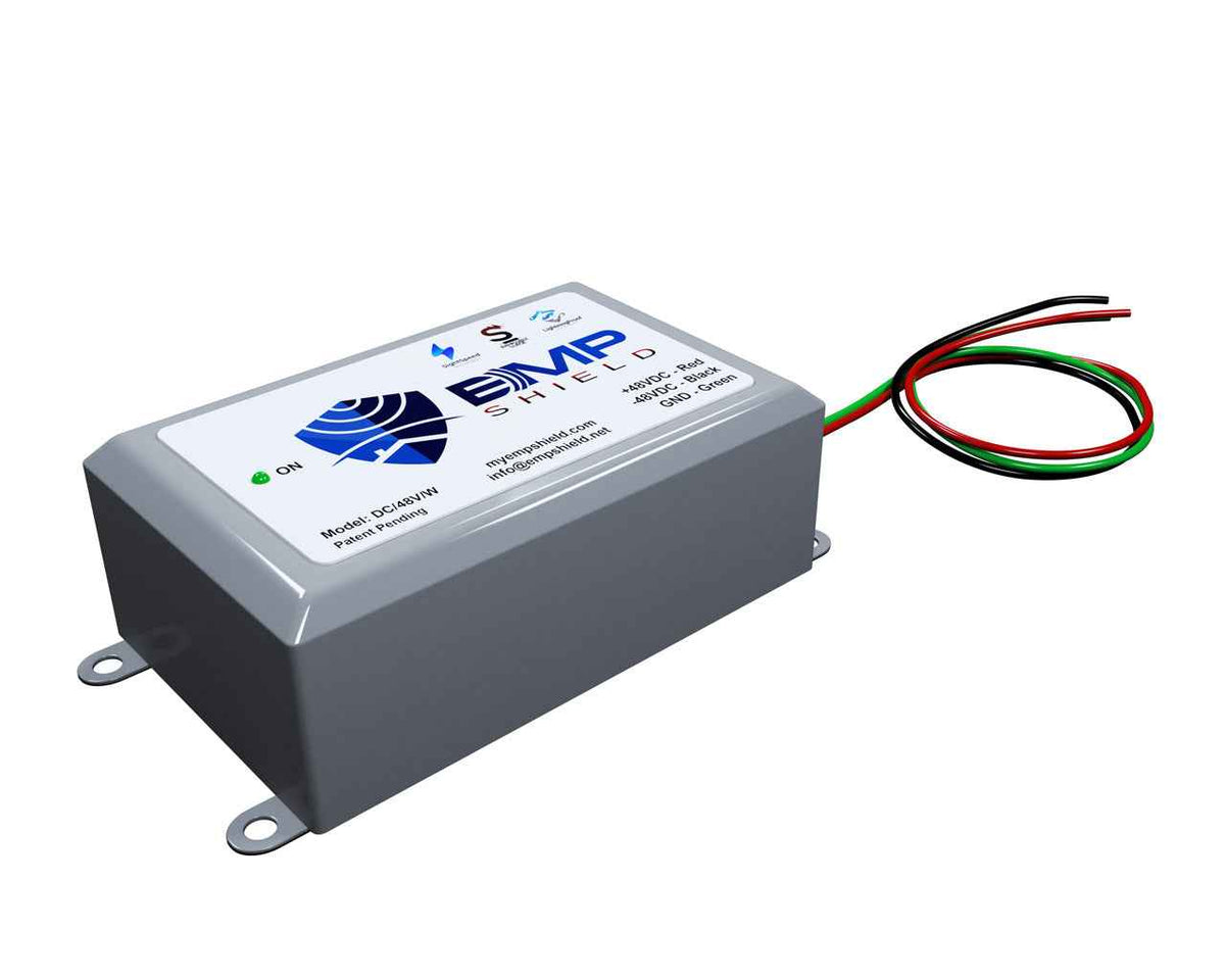 Military-Grade 48V DC EMP Shield for Solar & Wind, Lightning Protection