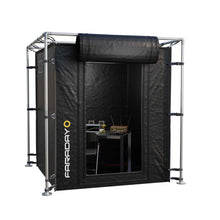 Load image into Gallery viewer, Large LX Black RF/EMI Portable Shielding Enclosure Tent 7x7x6.5 Feet