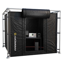 Load image into Gallery viewer, X-Large LX Black Faraday RF/EMI Shielding Enclosure Room (9x9x6.5ft)