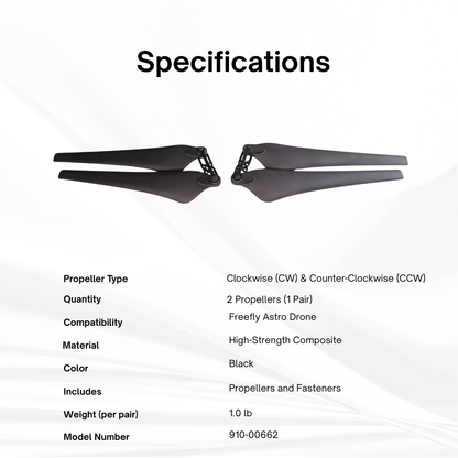 Freefly Astro Propeller Set - Durable Spare Propellers for Optimal Performance