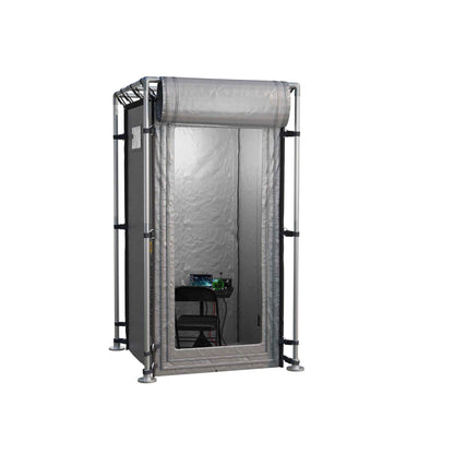 Small Portable Faraday Tent RF/EMI Shielding Enclosure Room 4' x 4' x 6.5'