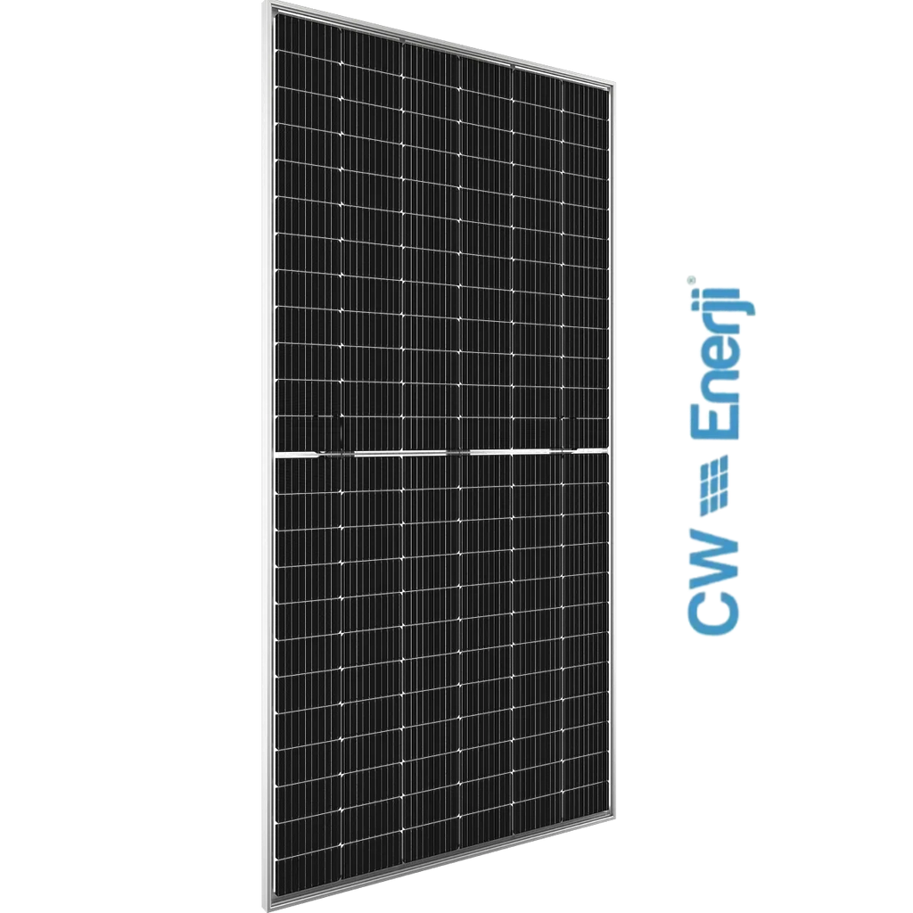 CW Energy 550W Bifacial Solar Panels | Up to 715W Bifacial Gain| CWT550-144PMB10 (Black)