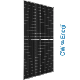 CW Energy 550W Bifacial Solar Panels | Up to 715W Bifacial Gain| CWT550-144PMB10 (Black)