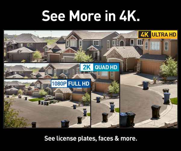 Swann AllSecure4K 8-Channel Wireless Security System with Three 4K UHD Cameras