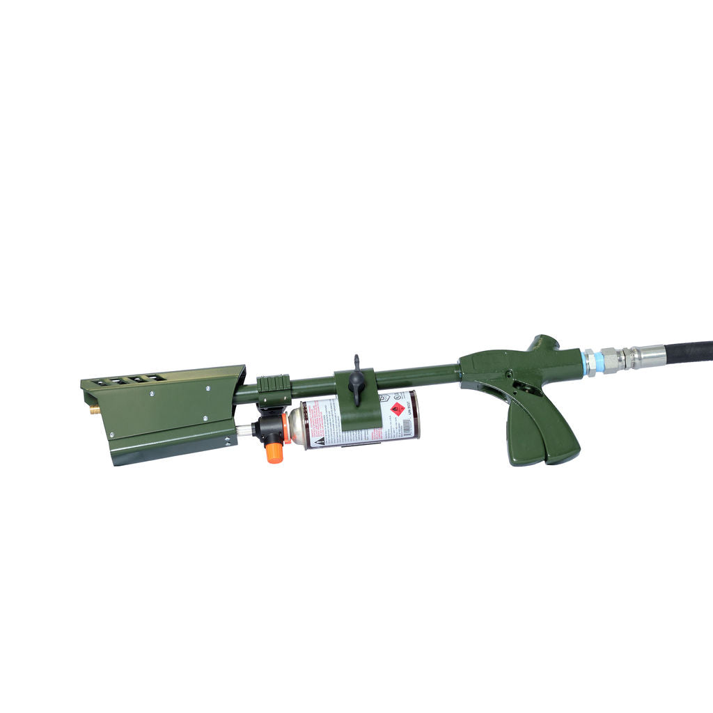 XL18 High-Power Flamethrower System: 110ft Range, Napalm Ready, Lifetime Warranty