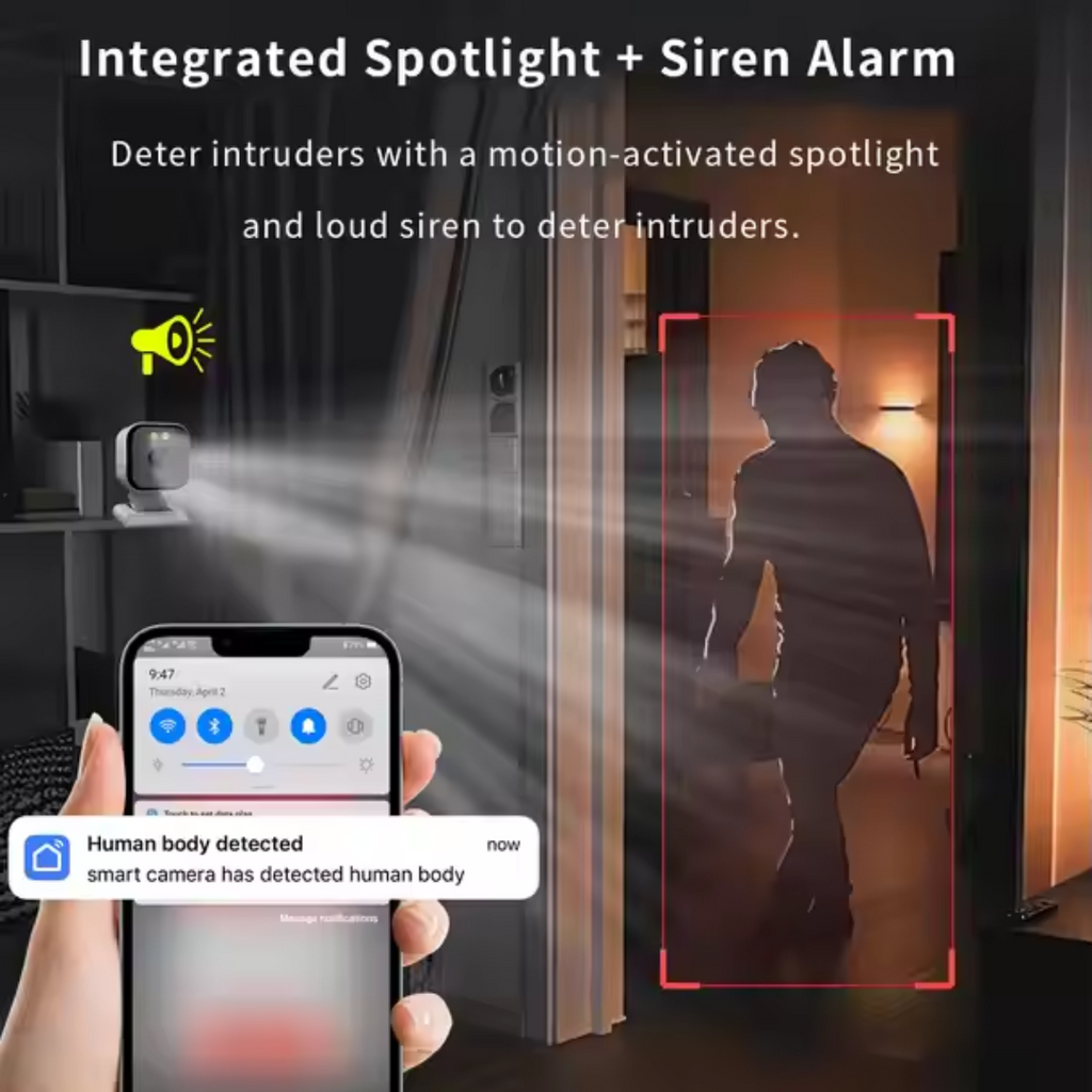 AegisLight S2 Spotlight Security Camera