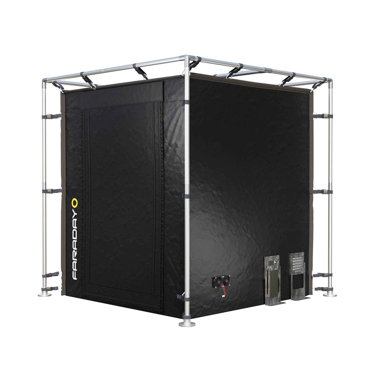 Large LX Black RF/EMI Portable Shielding Enclosure Tent 7x7x6.5 Feet