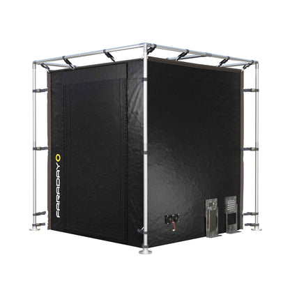 Large LX Black RF/EMI Portable Shielding Enclosure Tent 7x7x6.5 Feet