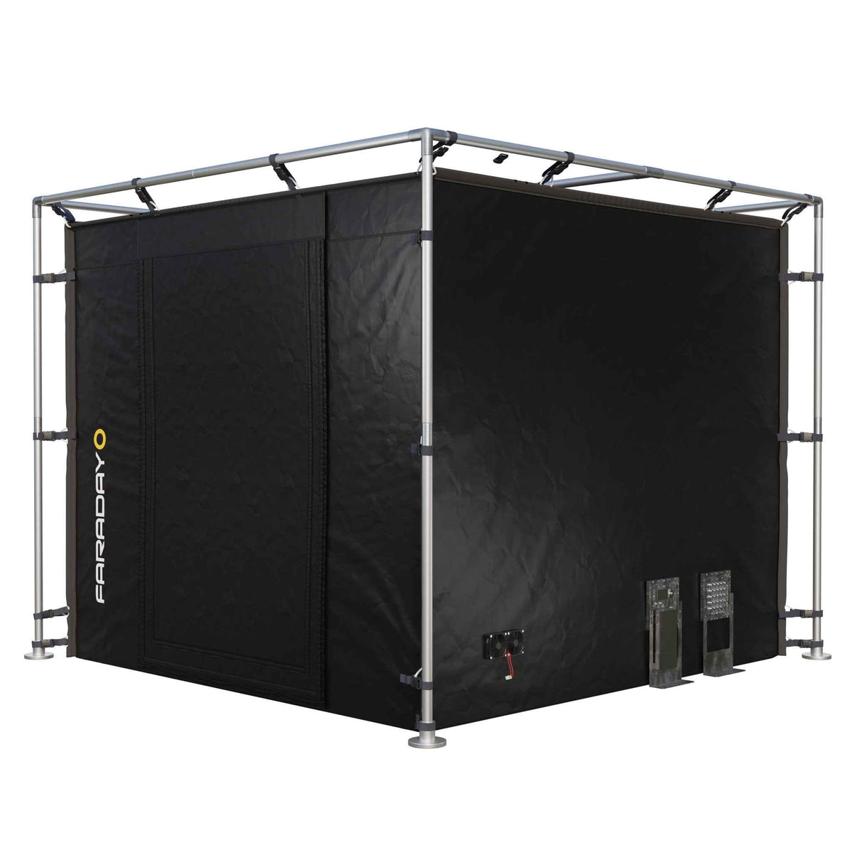 X-Large LX Black Faraday RF/EMI Shielding Enclosure Room (9x9x6.5ft)