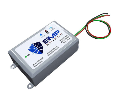 Military-Grade 48V DC EMP Shield for Solar & Wind, Lightning Protection