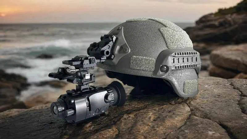 WOLF 3H Helmet-Mounted Thermal Imaging Monocular 384x288 50Hz Night Vision