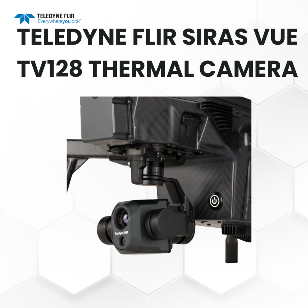 Teledyne FLIR SIRAS VUE TV128 Thermal Camera: Advanced Drone Imaging Payload