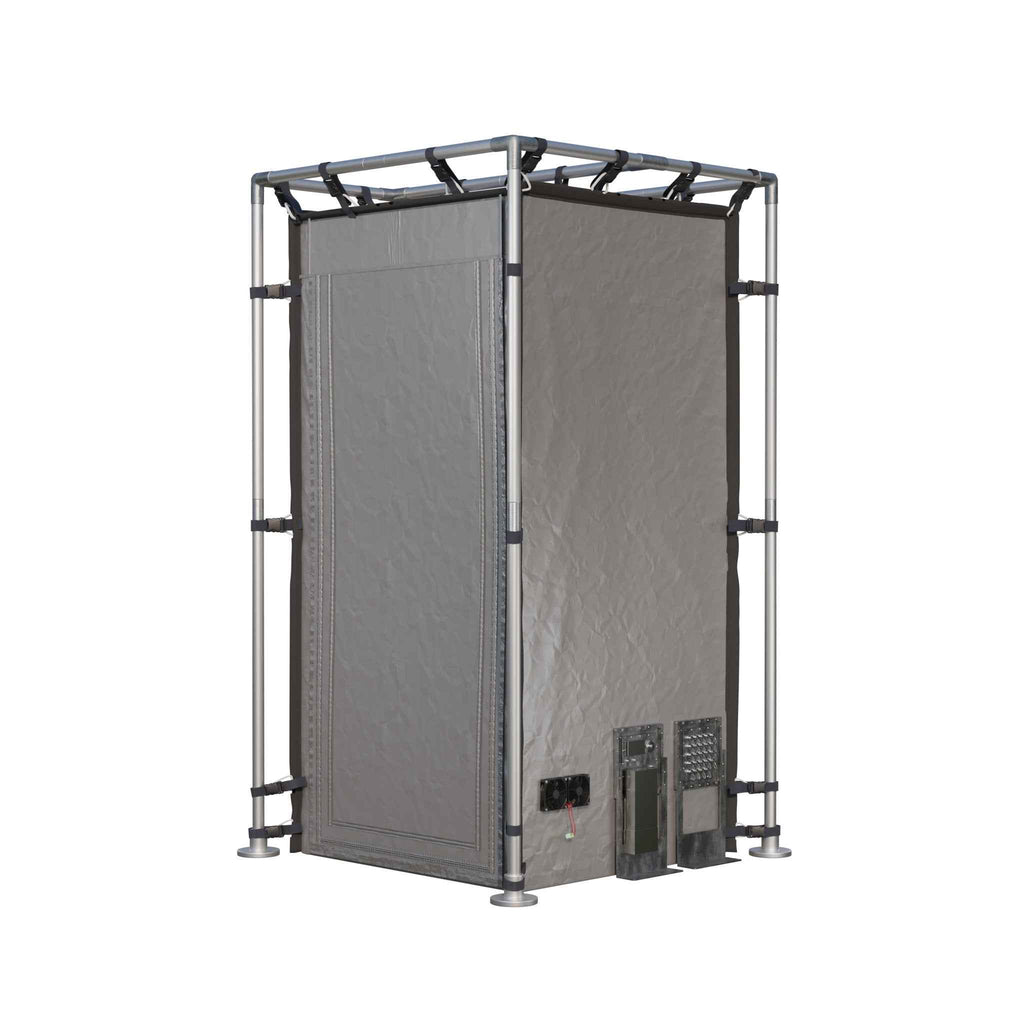 Small Portable Faraday Tent RF/EMI Shielding Enclosure Room 4' x 4' x 6.5'