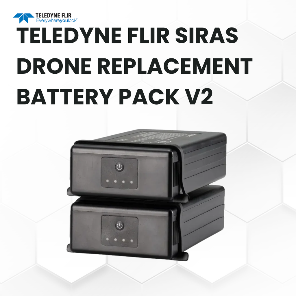 Teledyne FLIR SIRAS Drone Replacement Battery Pack V2 - Top & Bottom Pair