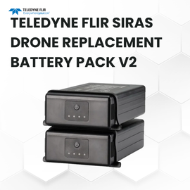 Teledyne FLIR SIRAS Drone Replacement Battery Pack V2 - Top & Bottom Pair