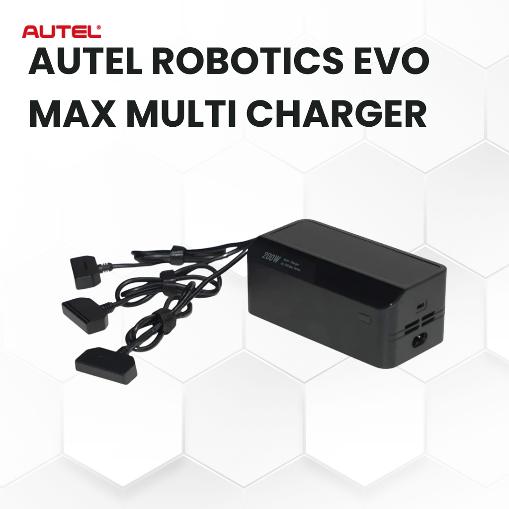 Autel Robotics EVO MAX Drone Battery Charger - Simultaneously Charge 3 Batteries