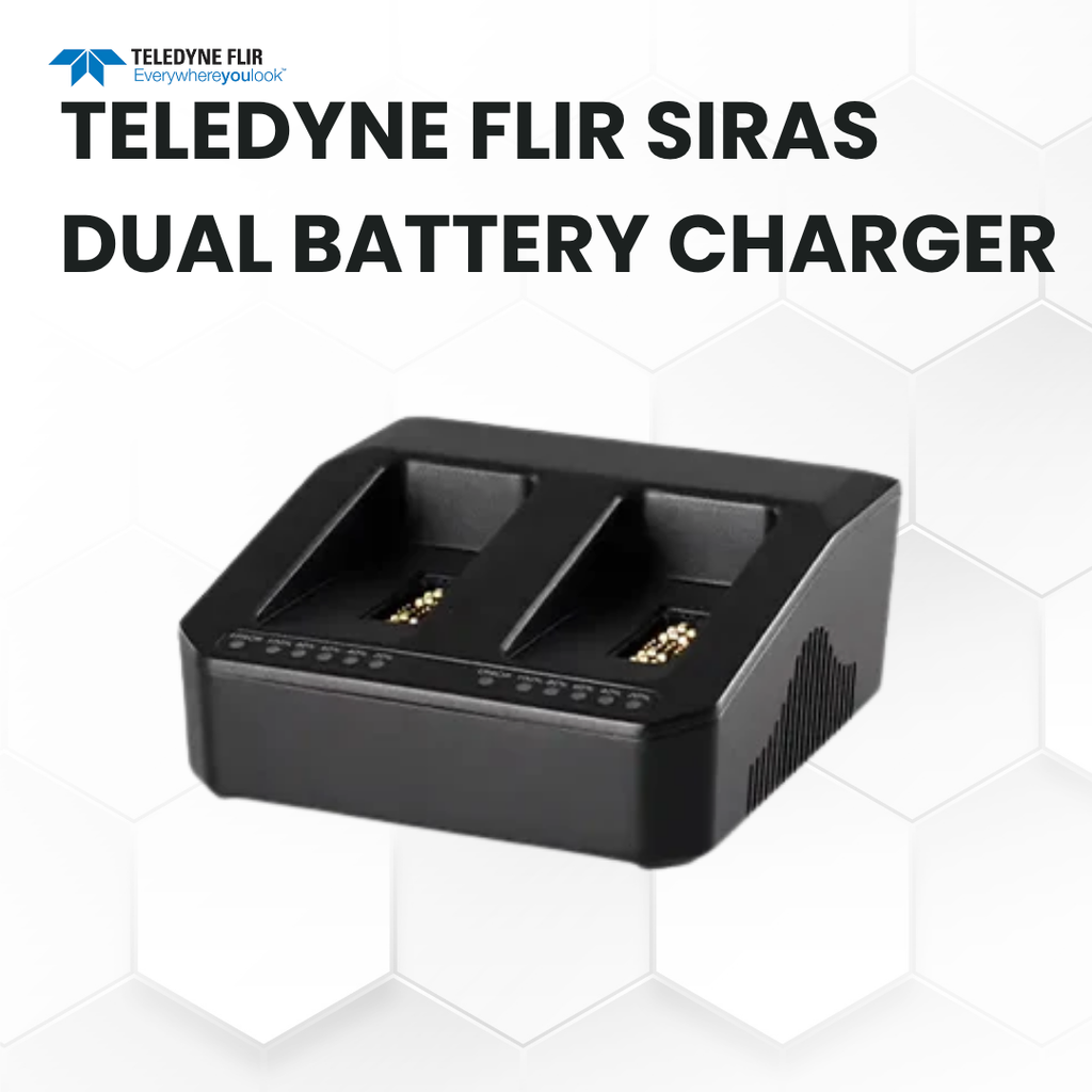 Teledyne FLIR SIRAS Dual Battery Charger for Drone Flights