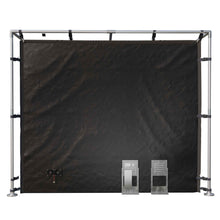 Load image into Gallery viewer, X-Large LX Black RF/EMI Shielding Faraday Tent Enclosure Room 9'x9'x6.5'