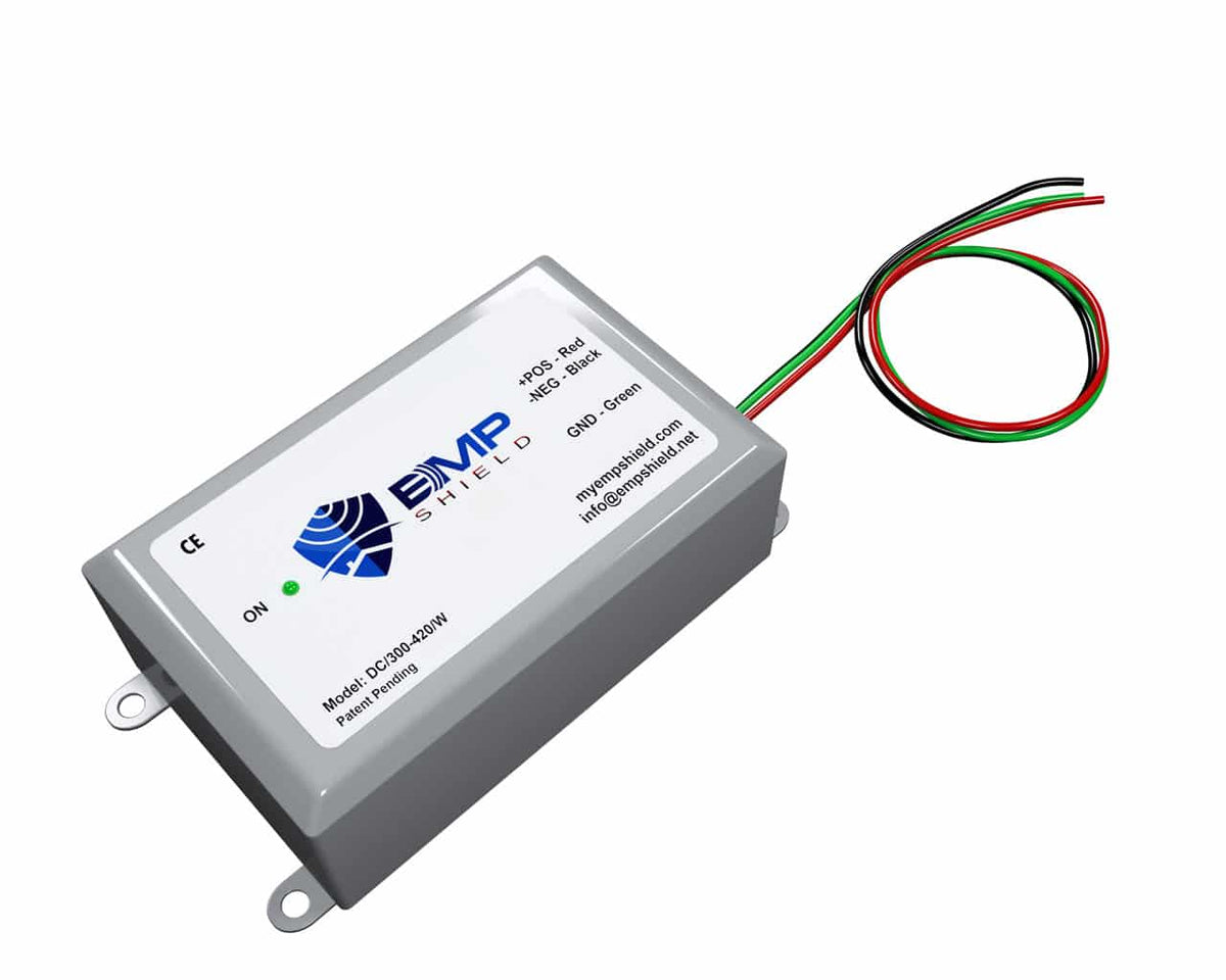 Advanced Military-Tested EMP Shield for Solar/Wind Systems, 300-420V DC Protection