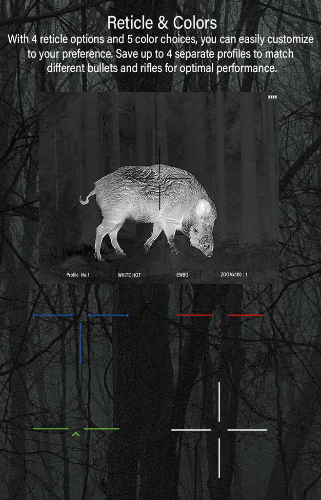 WOLF 6C Clip-On Thermal Rifle Scope: 640x512 High-Performance Night Vision