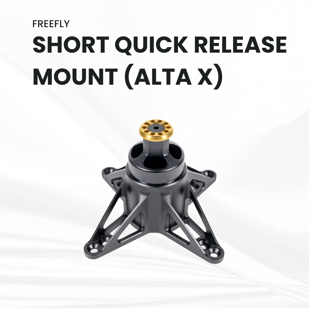 Freefly Alta X - Short Quick Release Mount for Rigid Drone Payloads