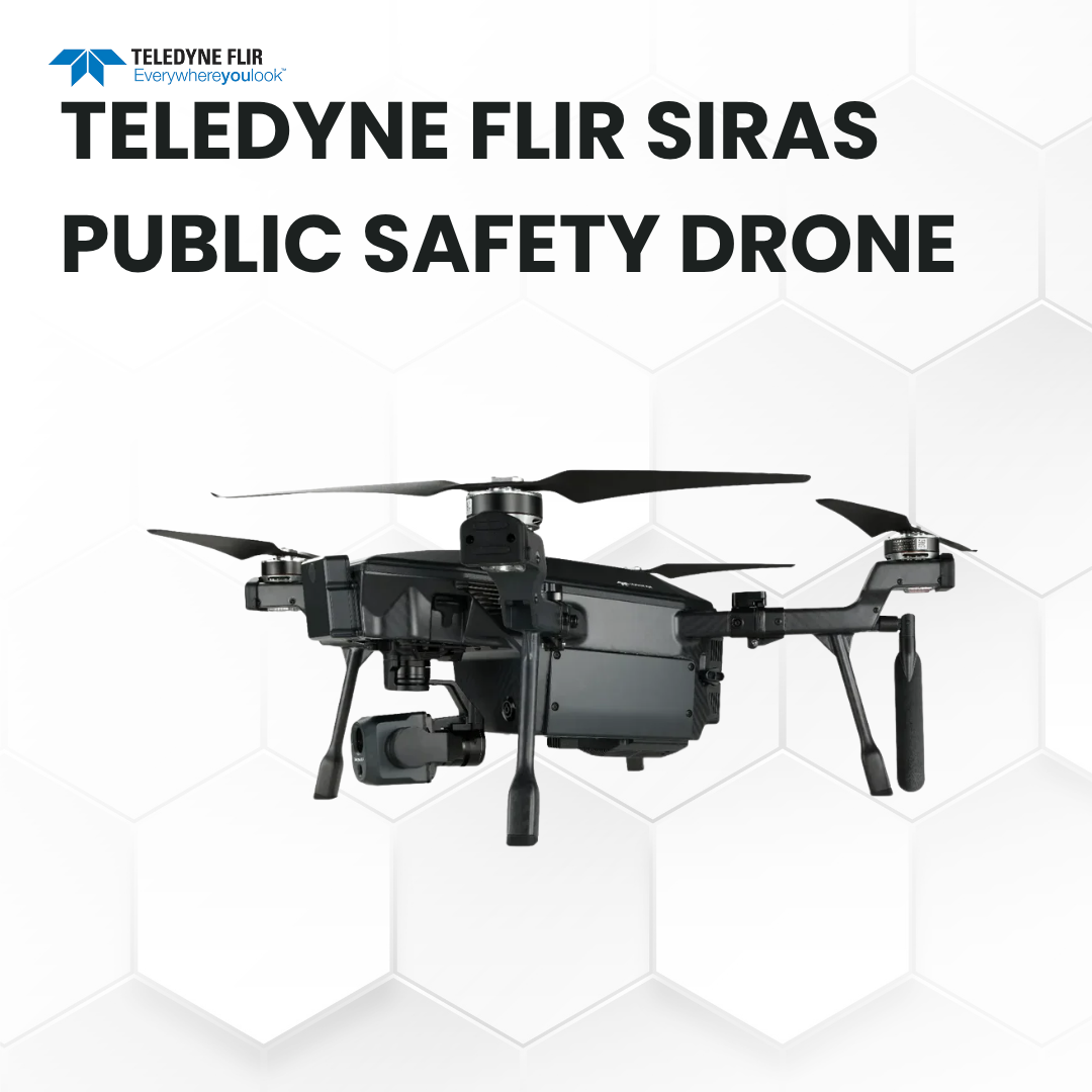 Teledyne FLIR SIRAS Public Safety Drone: Advanced Thermal & Visible Camera Payload