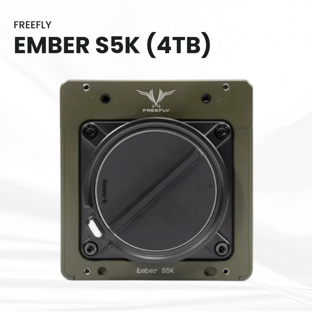 FreeFly Ember S5K High-Speed Cinema Camera with 4TB SSD, 5K 600fps, ProRes