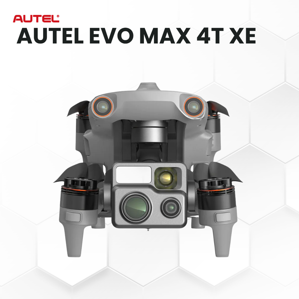 Autel EVO MAX 4T XE Industrial Drone: 4K Thermal Zoom Camera Bundle