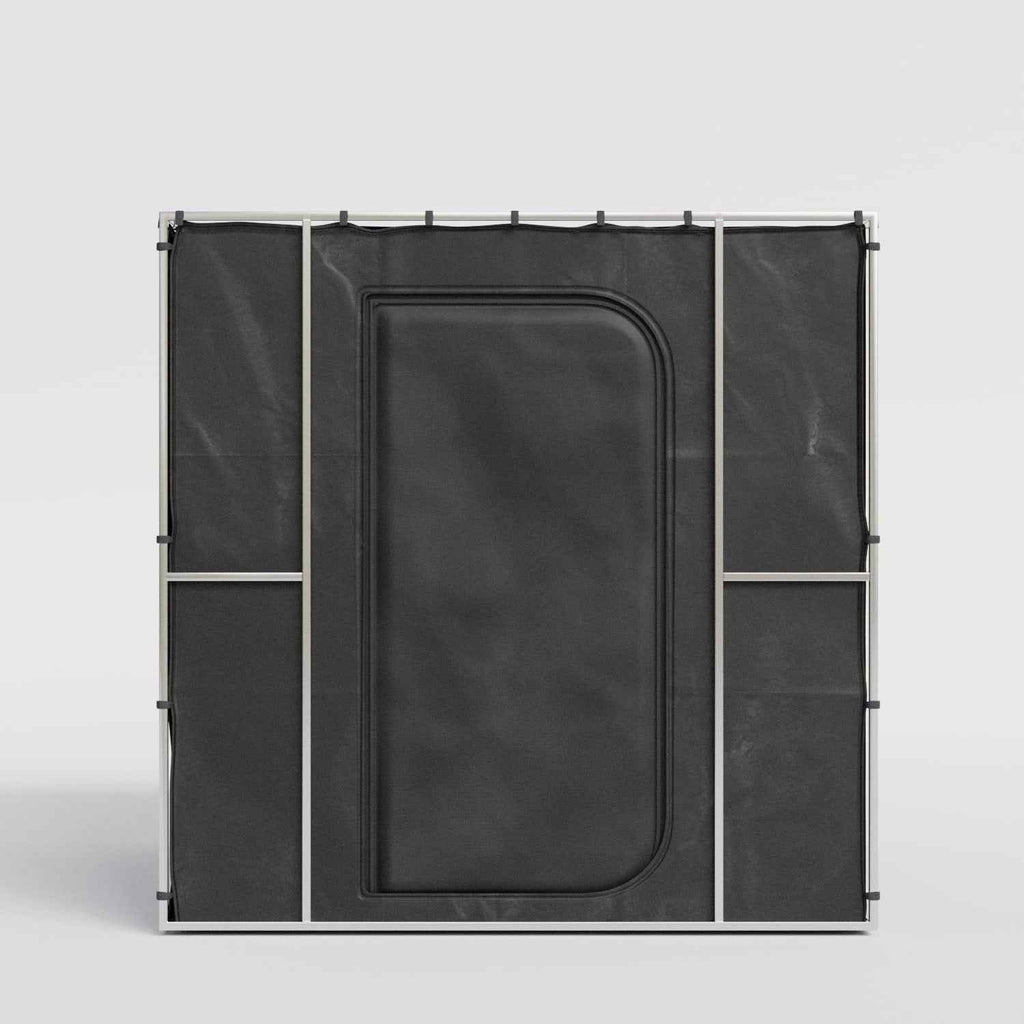 Large Black Portable RF/EMI Shielding Faraday Tent Rental - 7x7x6.5ft