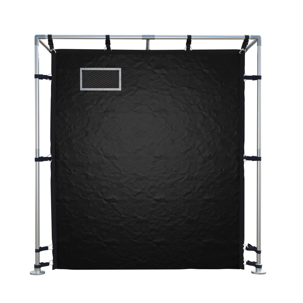 Large LX Black RF/EMI Portable Shielding Enclosure Tent 7x7x6.5 Feet