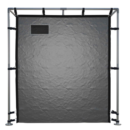 Large 7x7x6.5 Foot Portable RF/EMI Shielding Faraday Tent Enclosure Room