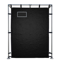 Load image into Gallery viewer, Secure Medium LX Black RF/EMI Shielding Faraday Tent Enclosure (6x6x6.5ft)