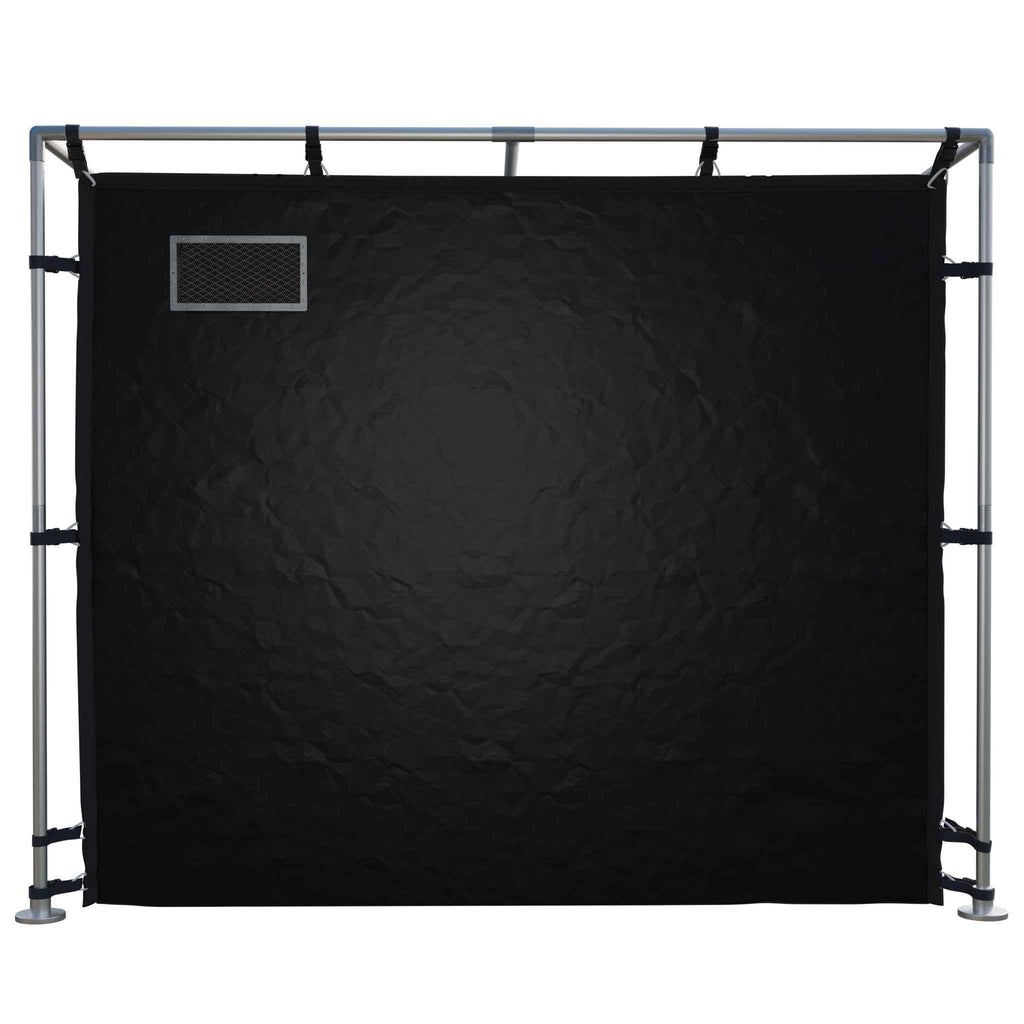 X-Large LX Black RF/EMI Shielding Faraday Tent Enclosure Room 9'x9'x6.5'