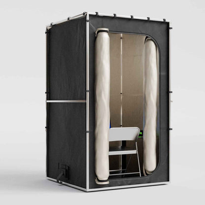 Portable Black Faraday Tent Rental: RF/EMI Shielding Enclosure for Secure Forensics