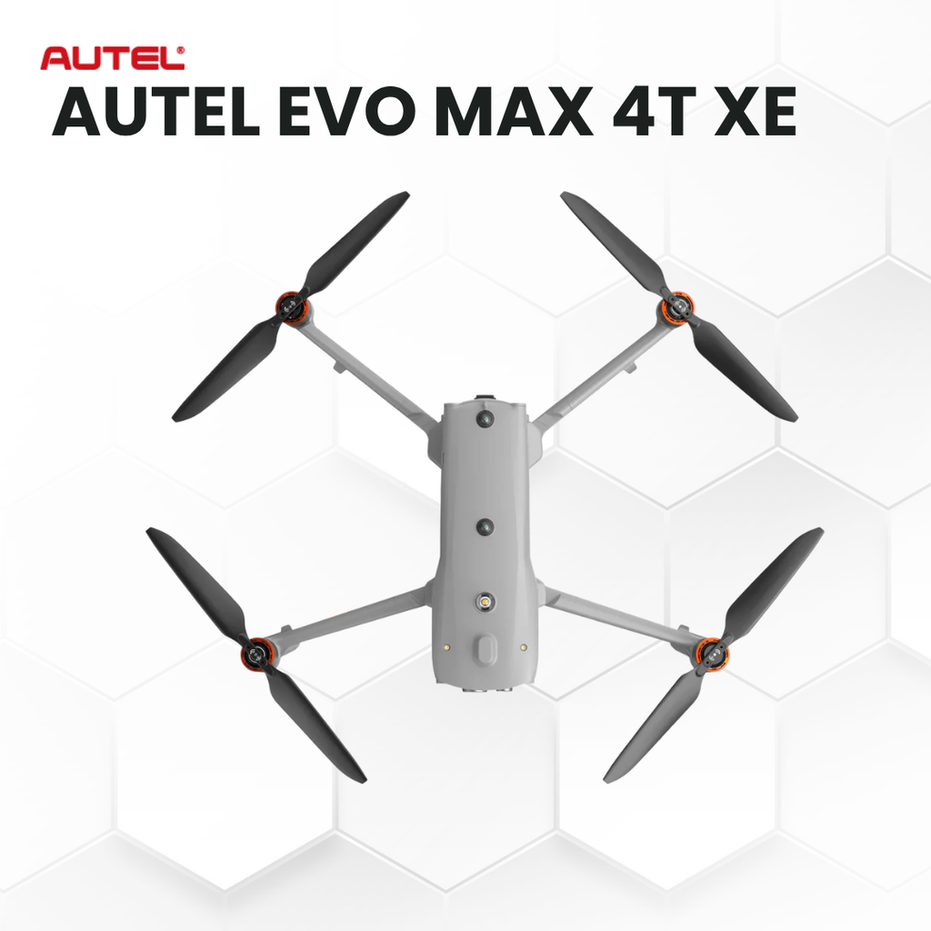 Autel EVO MAX 4T XE Industrial Drone: 4K Thermal Zoom Camera Bundle