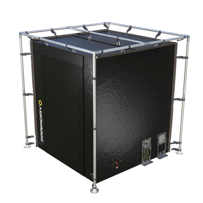 Large LX Black RF/EMI Portable Shielding Enclosure Tent 7x7x6.5 Feet