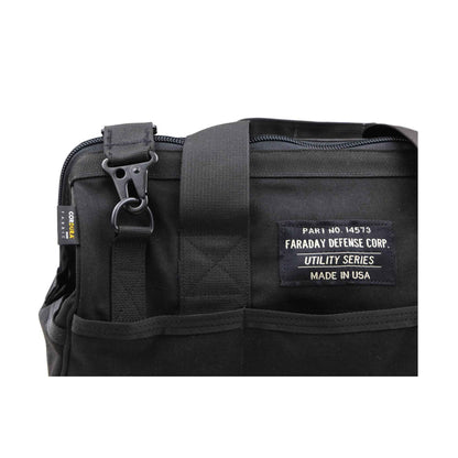 Durable CORDURA® Wide-Mouth Utility Faraday Bag - Signal Blocking Medium