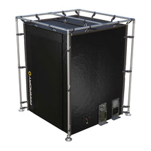 Load image into Gallery viewer, Secure Medium LX Black RF/EMI Shielding Faraday Tent Enclosure (6x6x6.5ft)