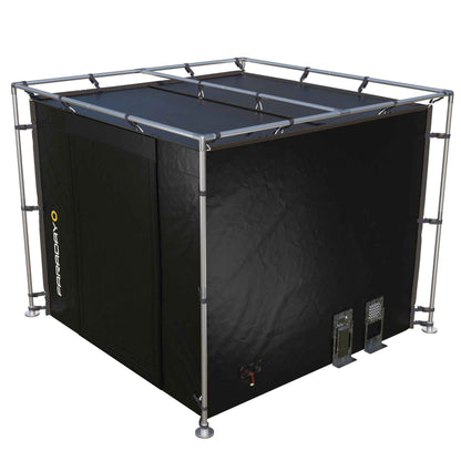 X-Large LX Black Faraday RF/EMI Shielding Enclosure Room (9x9x6.5ft)