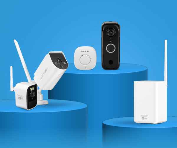 Swann MaxRanger4K Long Range 4K Wireless Video Doorbell with True Detect+ AI