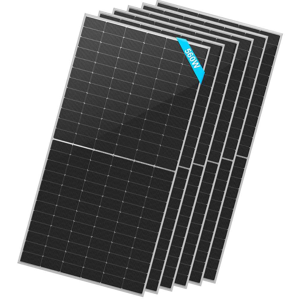 560 Watt Bifacial N-Type Solar Panel