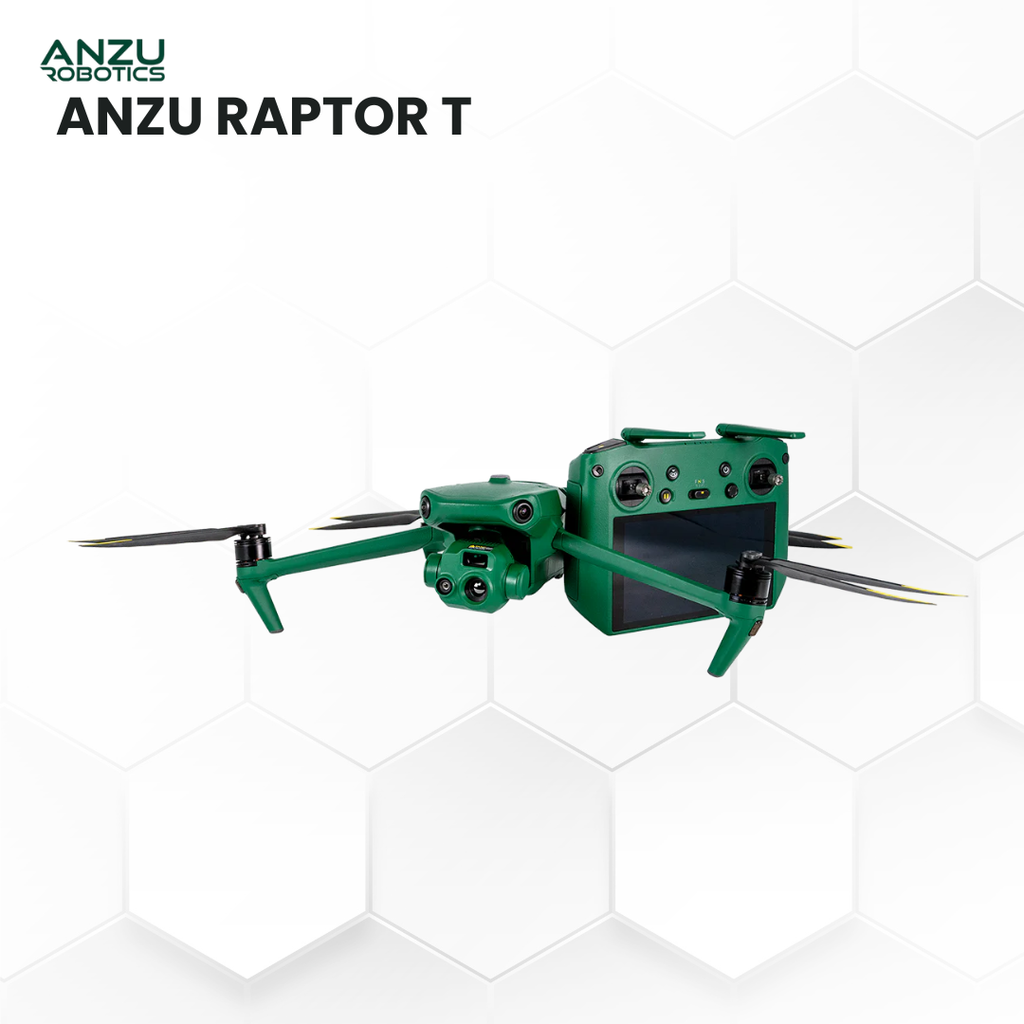 Anzu Raptor T with RTK Module, Speaker and Charging Hub + 1-year Care Protection