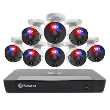Load image into Gallery viewer, Swann 8 Camera 16-Channel 4K Ultra HD NVR Security System Night2Day Color Vision