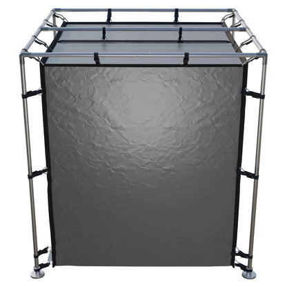 Large 7x7x6.5 Foot Portable RF/EMI Shielding Faraday Tent Enclosure Room